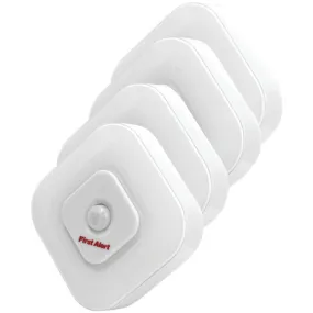 First Alert SFA265 Indoor Motion Sensor LED Lights, 4 pk