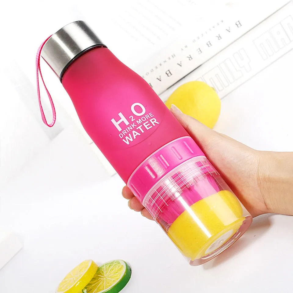 Fruit Juice Infuser Water Bottle 650ml