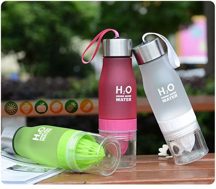 Fruit Juice Infuser Water Bottle 650ml