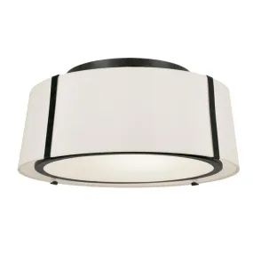 Fulton Matte Black Ceiling Mount