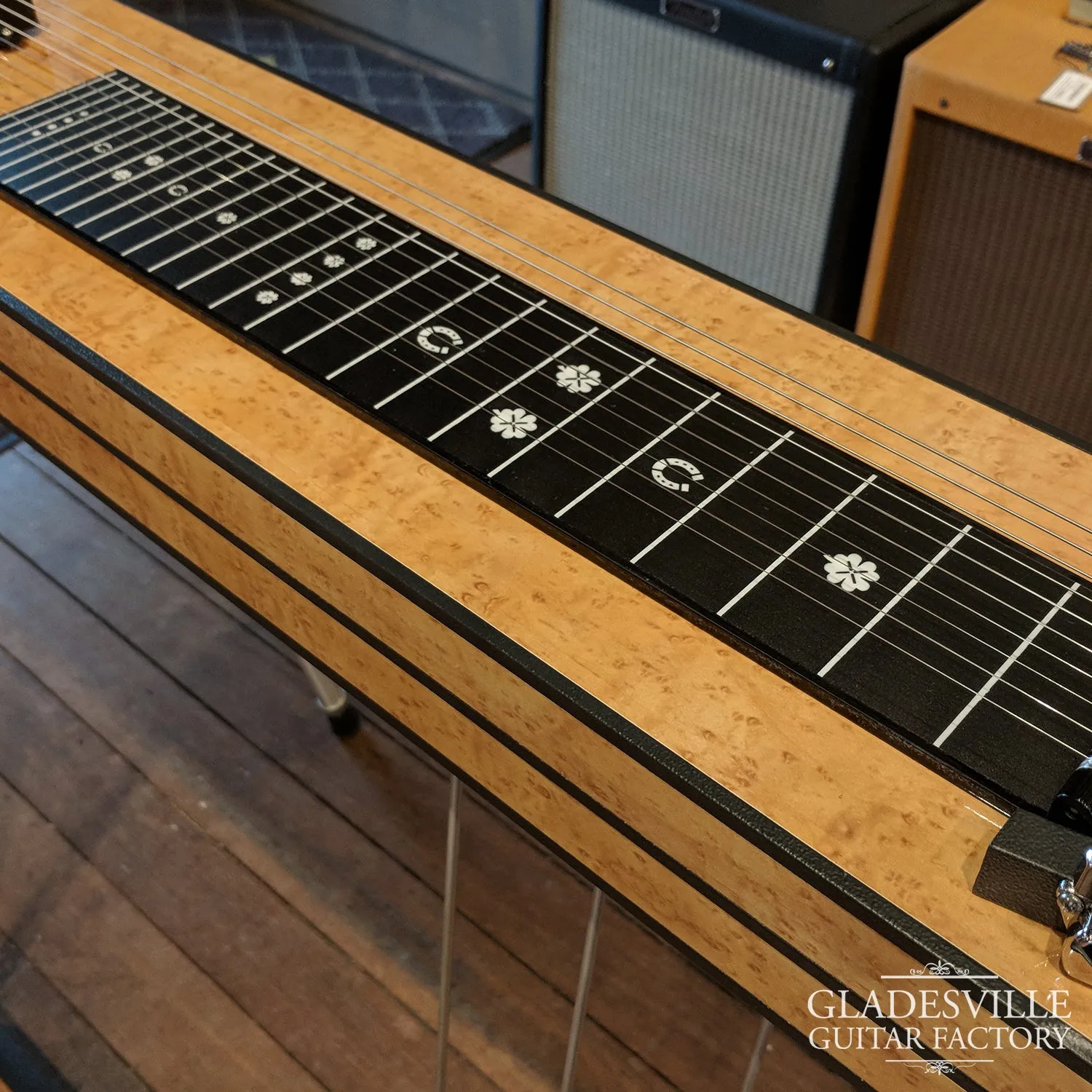 GFI S10 SM Maple 4-Knee Lever Pedal Steel Guitar