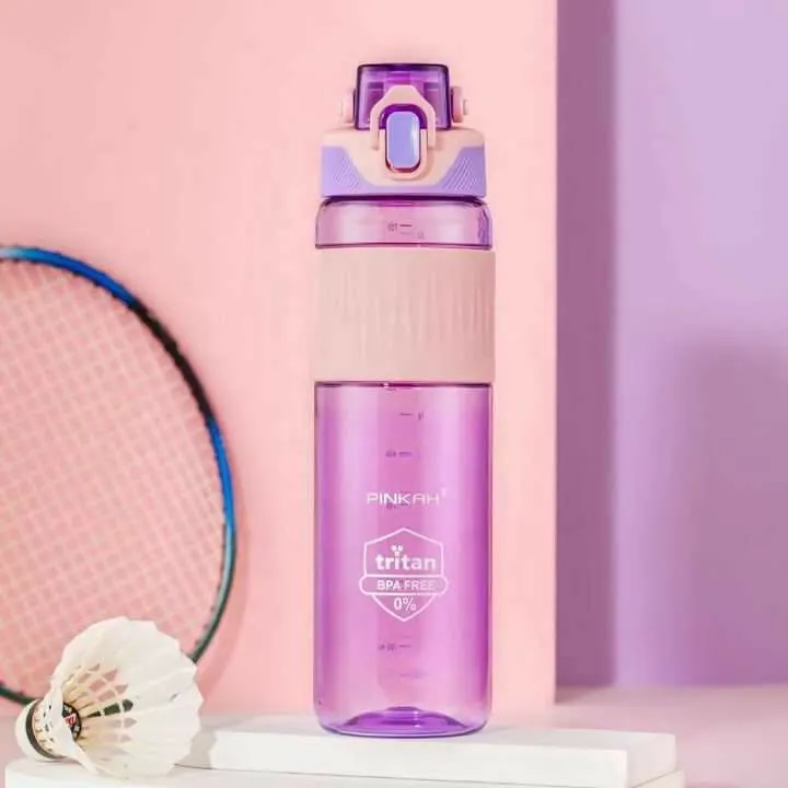 GIBO TRITAN Sip Fresh Fancy Water Bottle (820ml,Multi Colours)