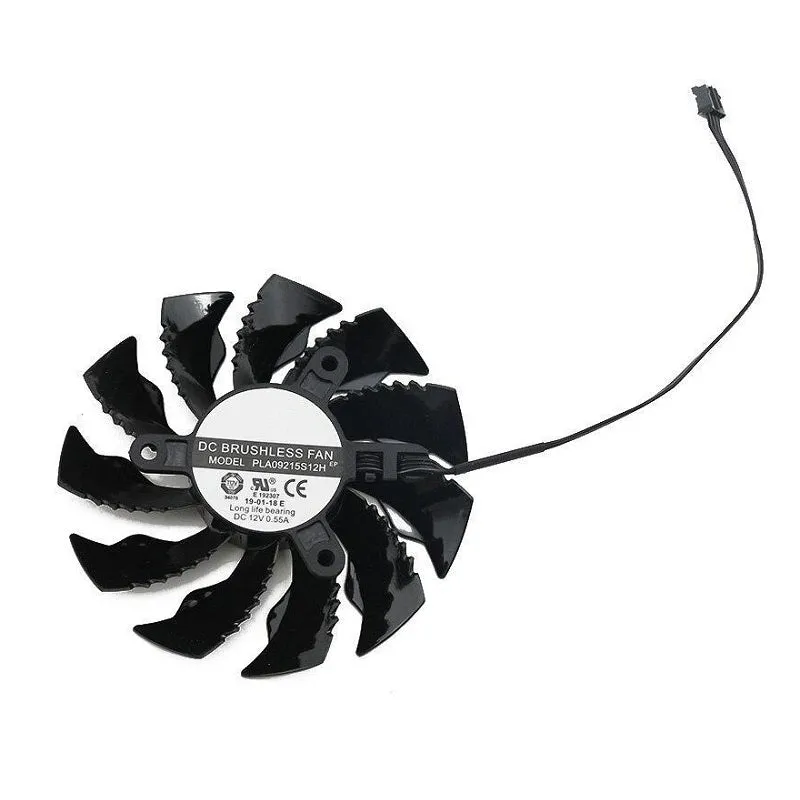 Gigabyte GTX 1660, 1660 Ti, RTX 2060, 2070 SUPER MINI ITX OC Fan Replacement