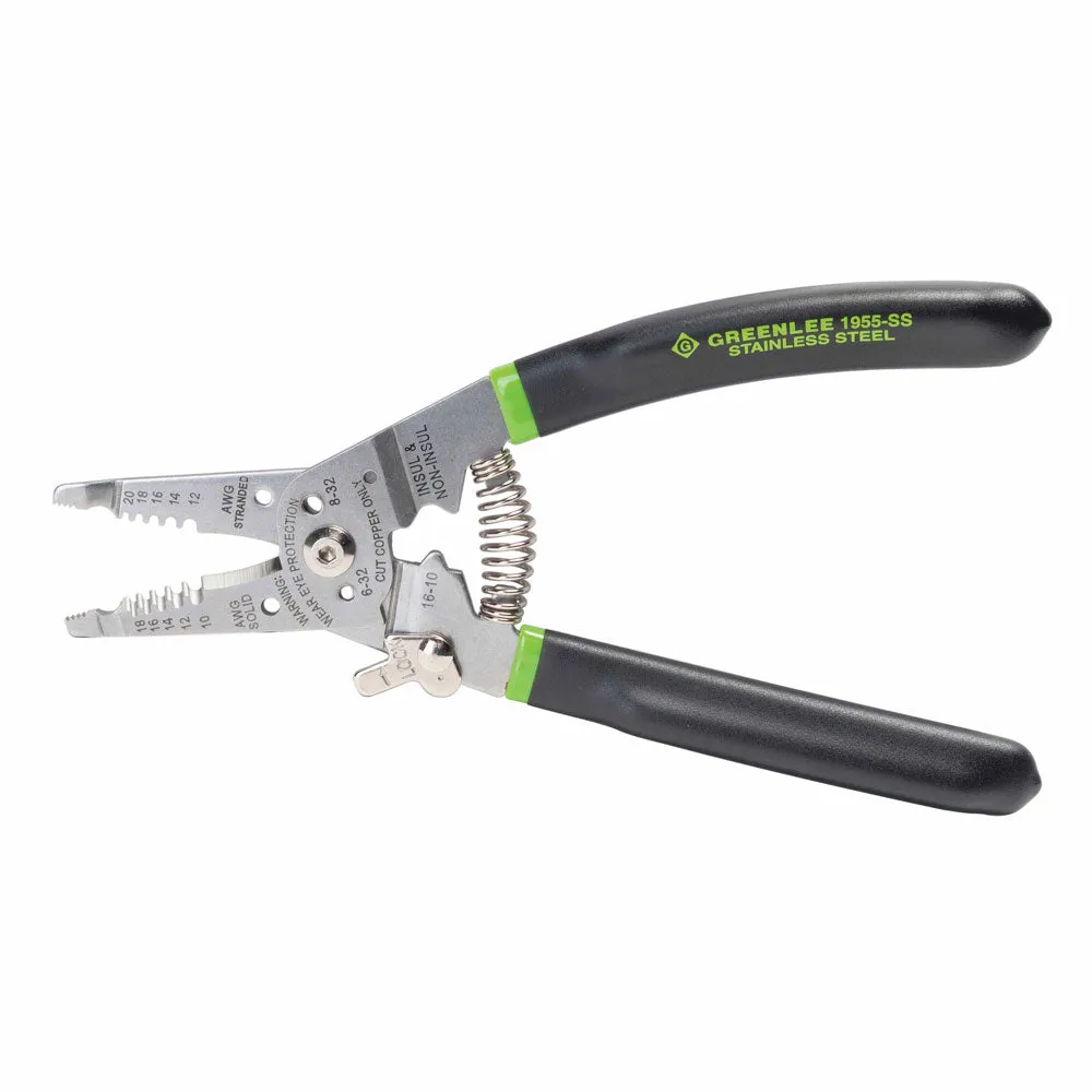 Greenlee 1955-SS SS Wire Stripper Pro, 10 - 18 AWG