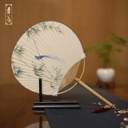 Hand-painted Xuan Paper Fan 0239