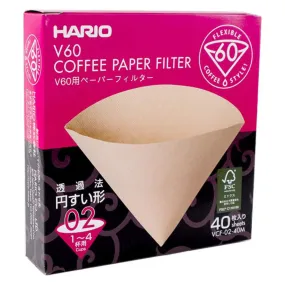 Hario V60-02 Brown Paper Filters