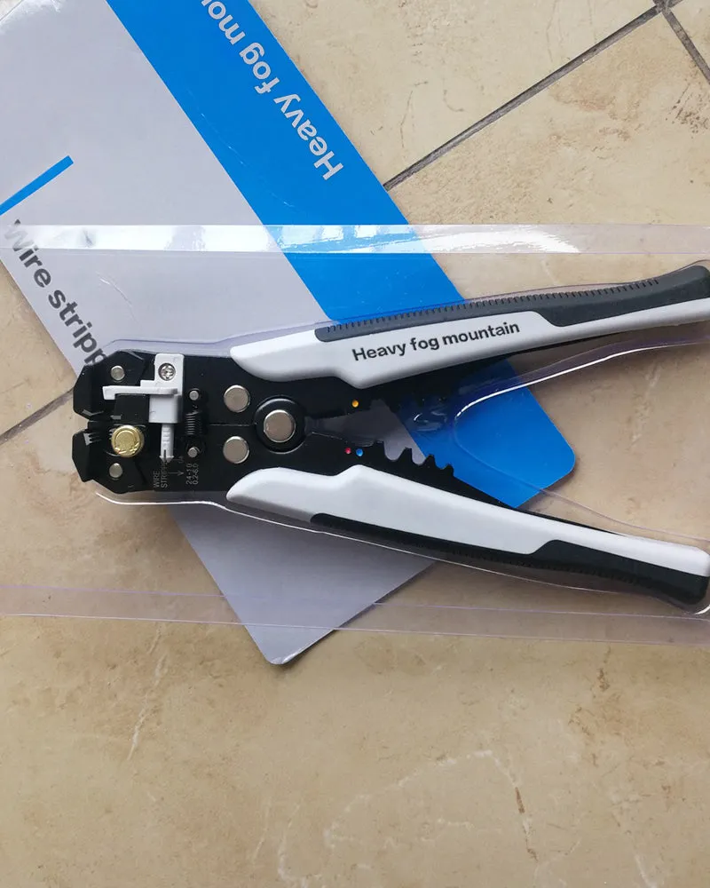 Heavy fog mountain Wire Stripper / Wire Cutter for Solid and Stranded  Wire, Heavy Duty are Self Adjusting