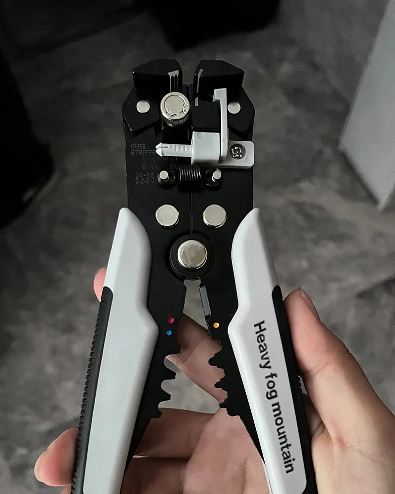 Heavy fog mountain Wire Stripper / Wire Cutter for Solid and Stranded  Wire, Heavy Duty are Self Adjusting