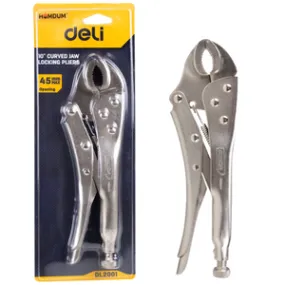 Homdum Curved Jaw Locking Pliers Deli Wrench Vice Grip Locking grip Handle