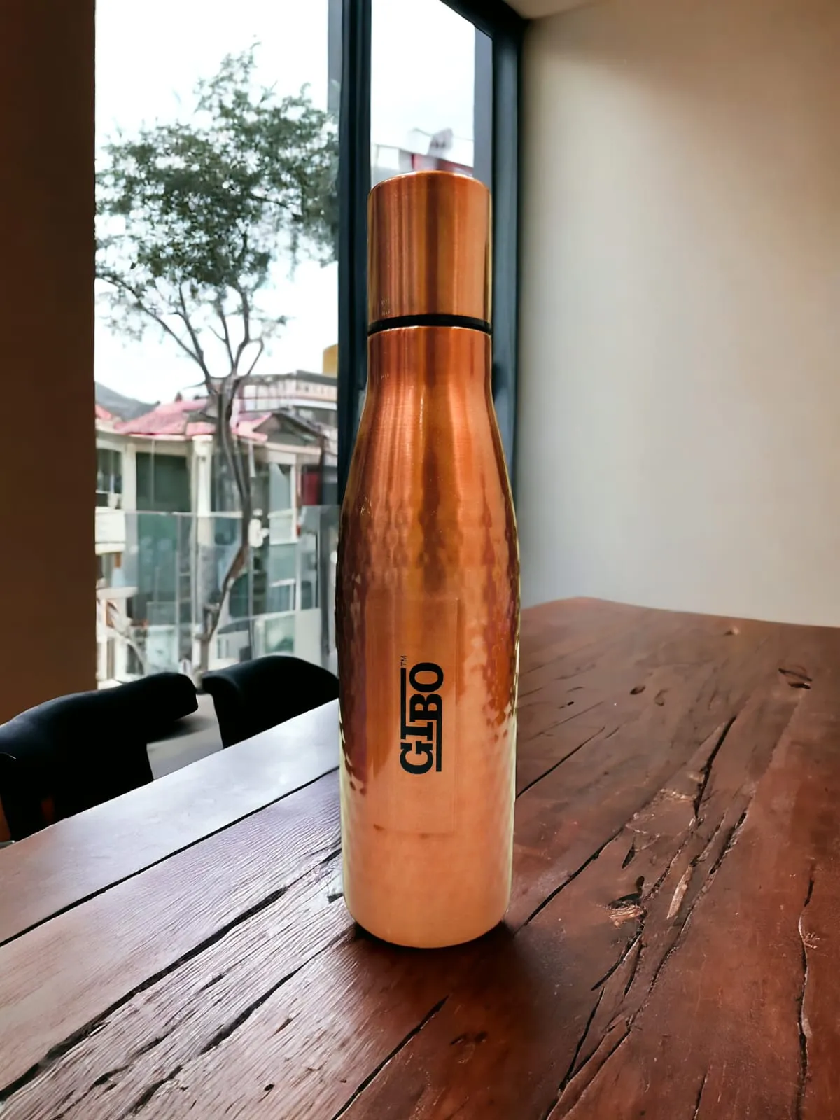 Honeycomb Theme Stainless  Steel Water Bottle.