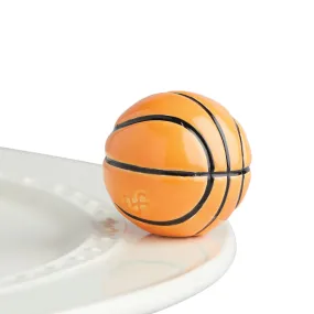 Hoop, There It Is Basketball Mini by Nora Fleming