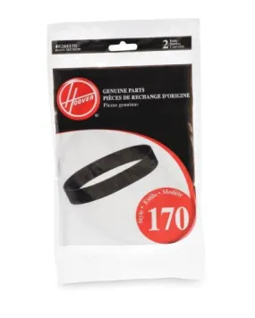 Hoover style 170 WindTunnel PowerDrive Vacuum Belts (2-Pack) Part # 40201170