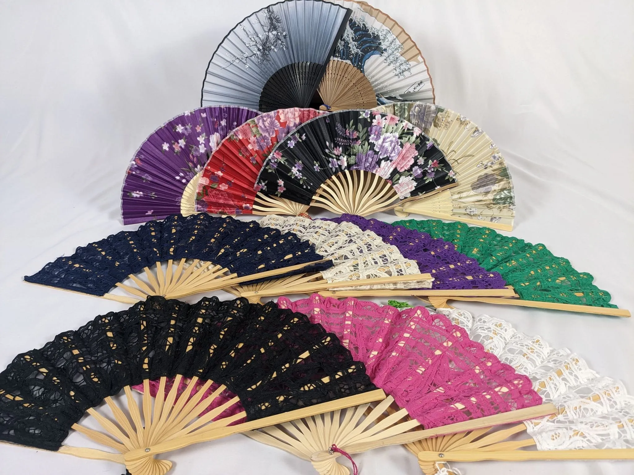 Imitation Silk Fans