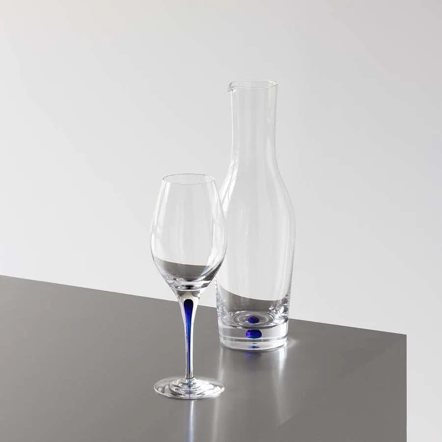 Intermezzo Blue Balance Wine Glass - 2 glass set