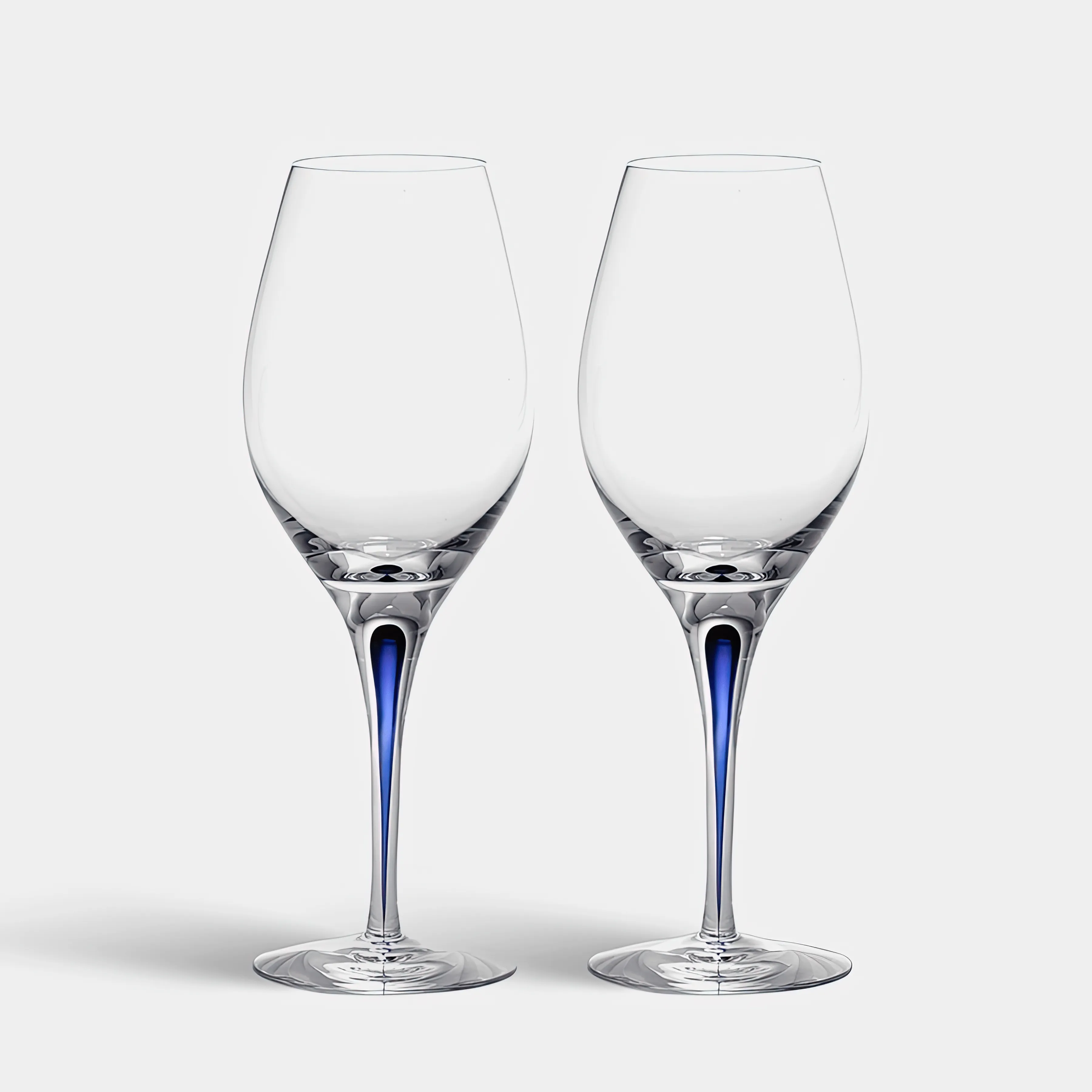 Intermezzo Blue Balance Wine Glass - 2 glass set