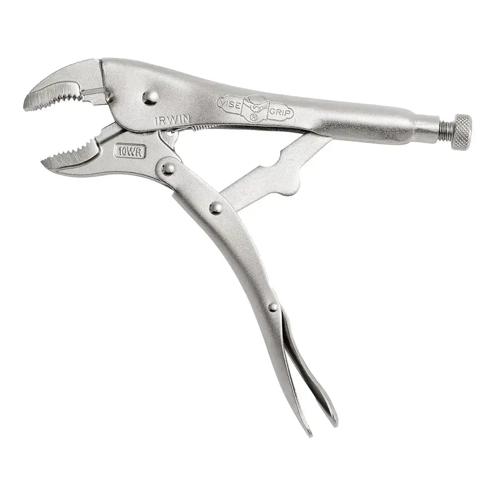 Irwin 10" Vise-Grip Original Locking Pliers w/ Wire Cutter, Curved Jaw - -10WR