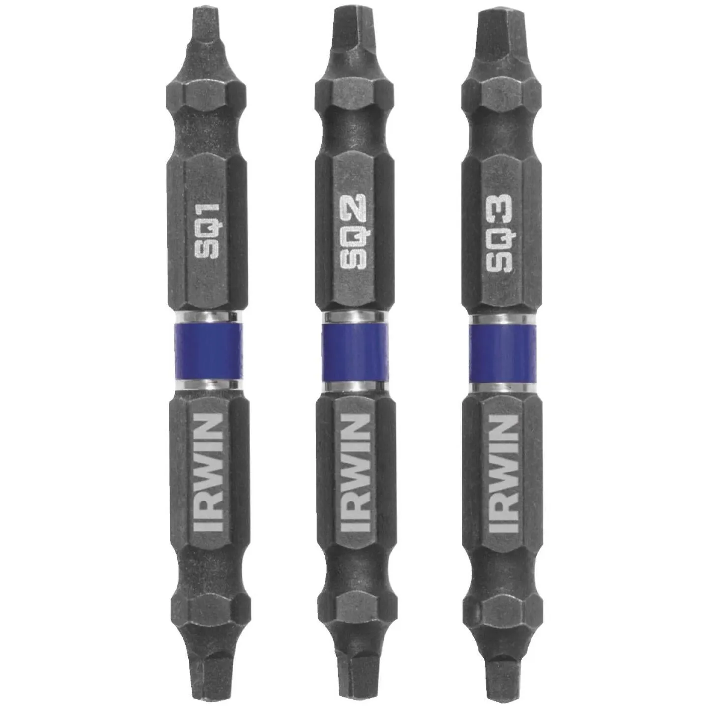 Irwin 3-Piece Impact Square Double-End Screwdriver Bit Set