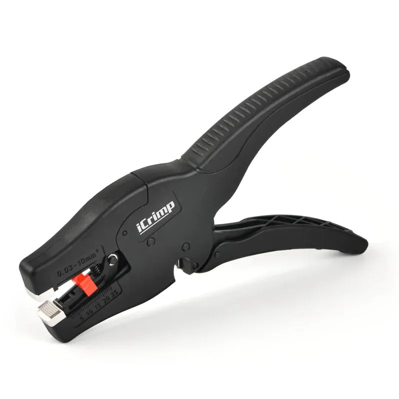 IWS-D10 Wire Stripper with Built-In Cutter, Multifunctional Wire Stripping Tool & Cutting Tool For 0.03-10mm²