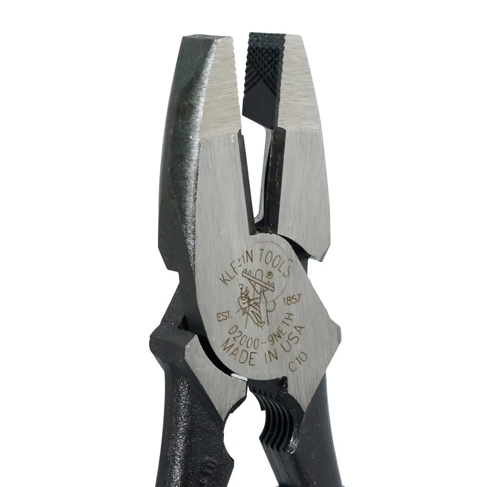 Klein Tools D2000-9NETH Lineman's Pliers, Bolt Thread-Holding