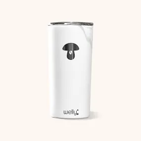 La Republica 2-Logo Tumbler 16oz Matte-White