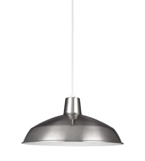 LED 16" BRUSHED STAINLESS PENDANT