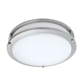 LED Ceiling Mount from the Zelda Collection in Aluminum Finish by Stone Lighting