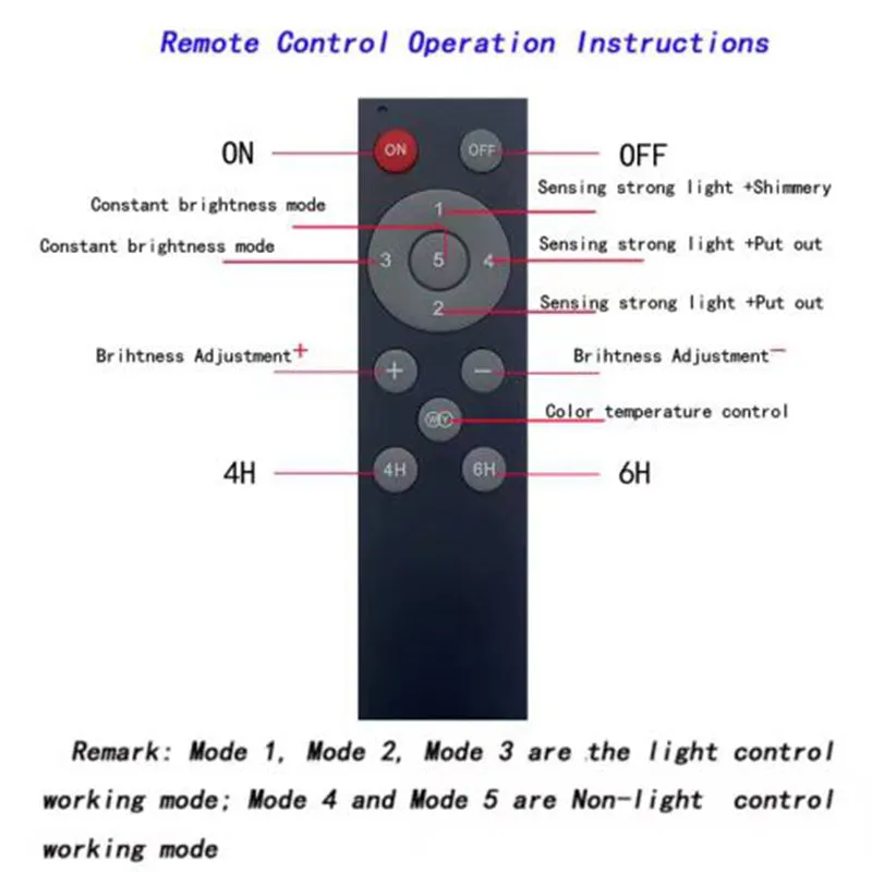 LED Remote Solar Outdoor Pendant Lights #6883