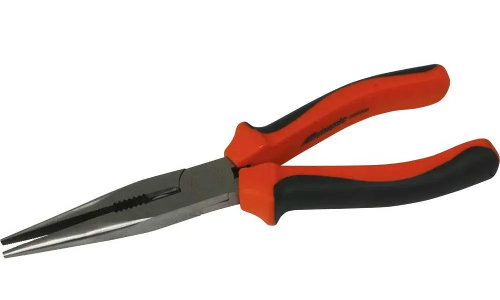 Long Nose Pliers With Comfort Grip Handles