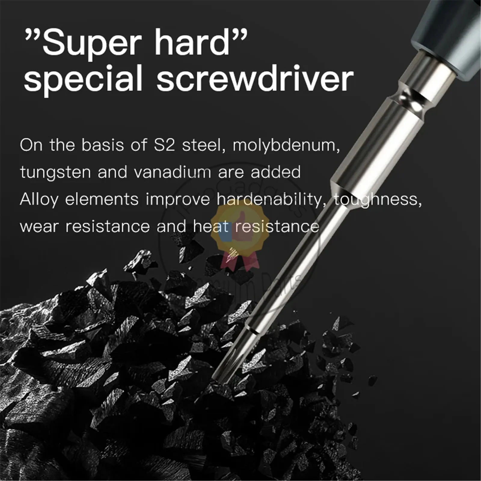 MaAnt MY-903 Screwdriver Hard High-Precision S2 Alloy Screwdriver 8Pcs/Set