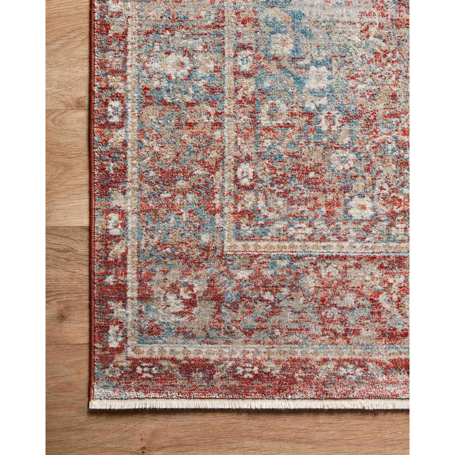 Magnolia Home Elise Sky / Red Rug