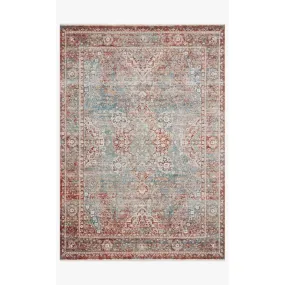 Magnolia Home Elise Sky / Red Rug