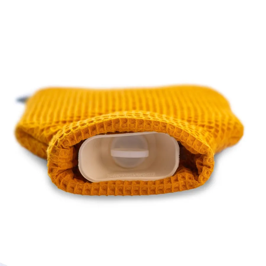 Majestic Mustard 2 Litre Waffle Hot Water Bottle