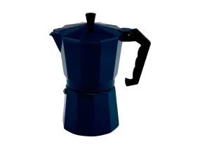 Maxwell & Williams Blend Traditional Stovetop Espresso Maker 9cup - Navy