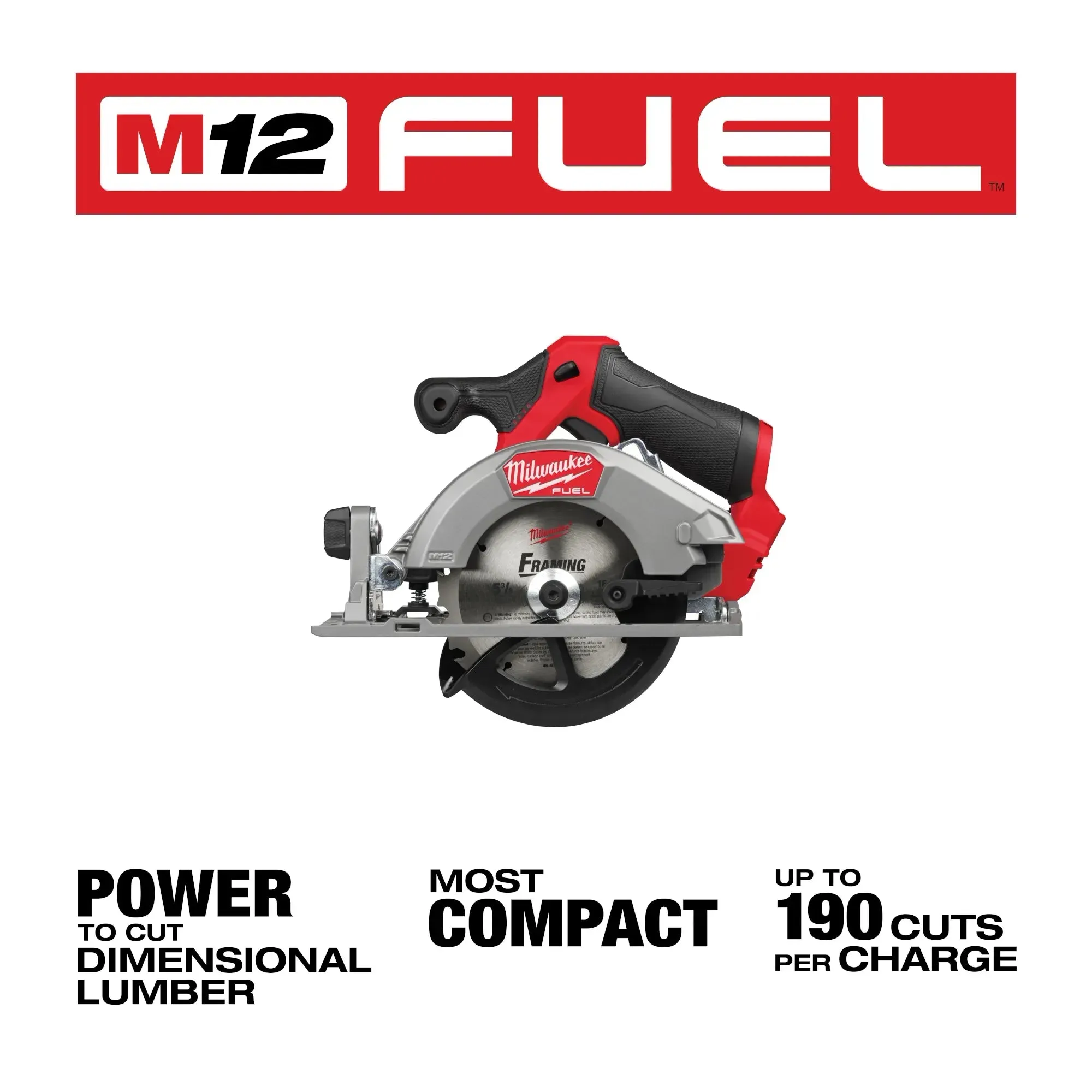 Milwaukee 2521-20 M12 FUEL 5-3/8” Circular Saw