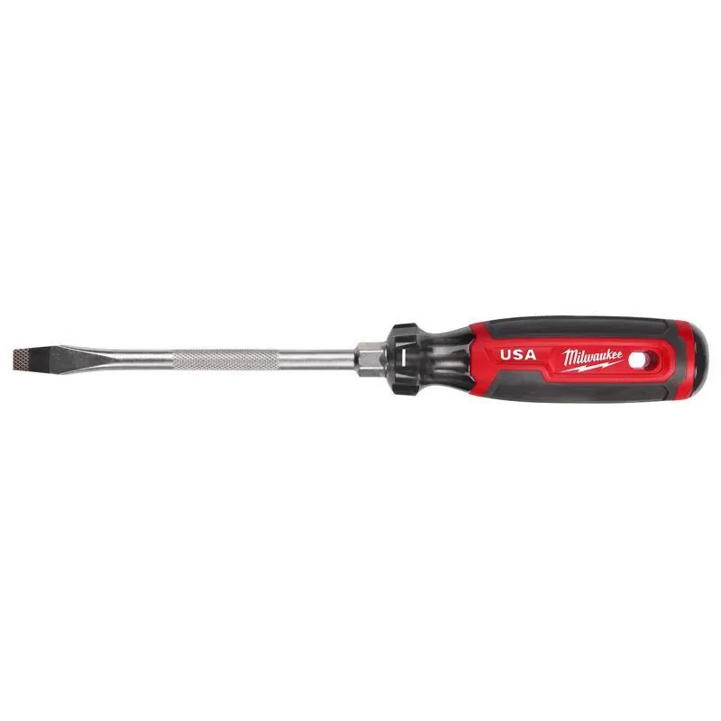 Milwaukee 5/16 in. Slotted Made in USA Screwdriver 1 pk 1