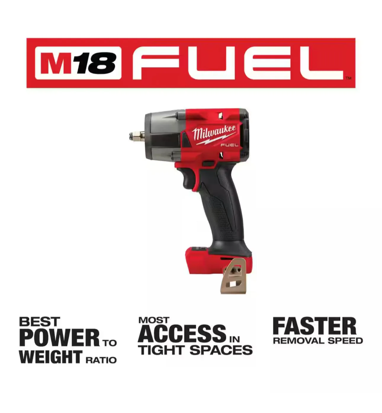 Milwaukee M18 Fuel 3/8 Mid-Torque Impact Wrench (2960-20)