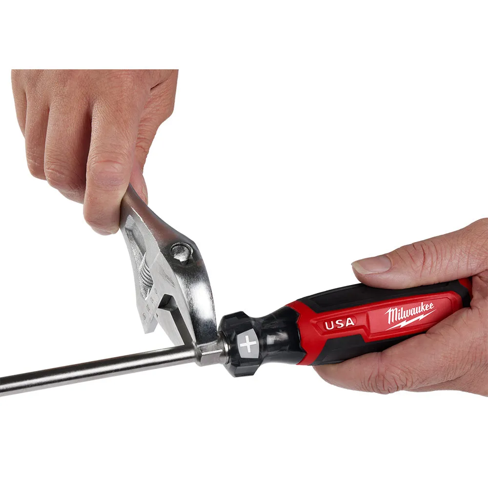 Milwaukee MT209 3/8" Slotted 8" Cushion Grip Screwdriver (USA)