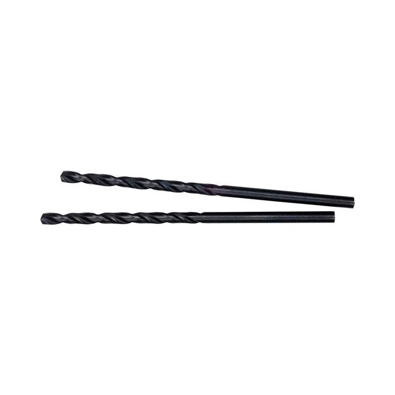 Milwaukee Thunderbolt 7/64 in. X 2-5/8 in. L Black Oxide Drill Bit Round Shank 2 pk