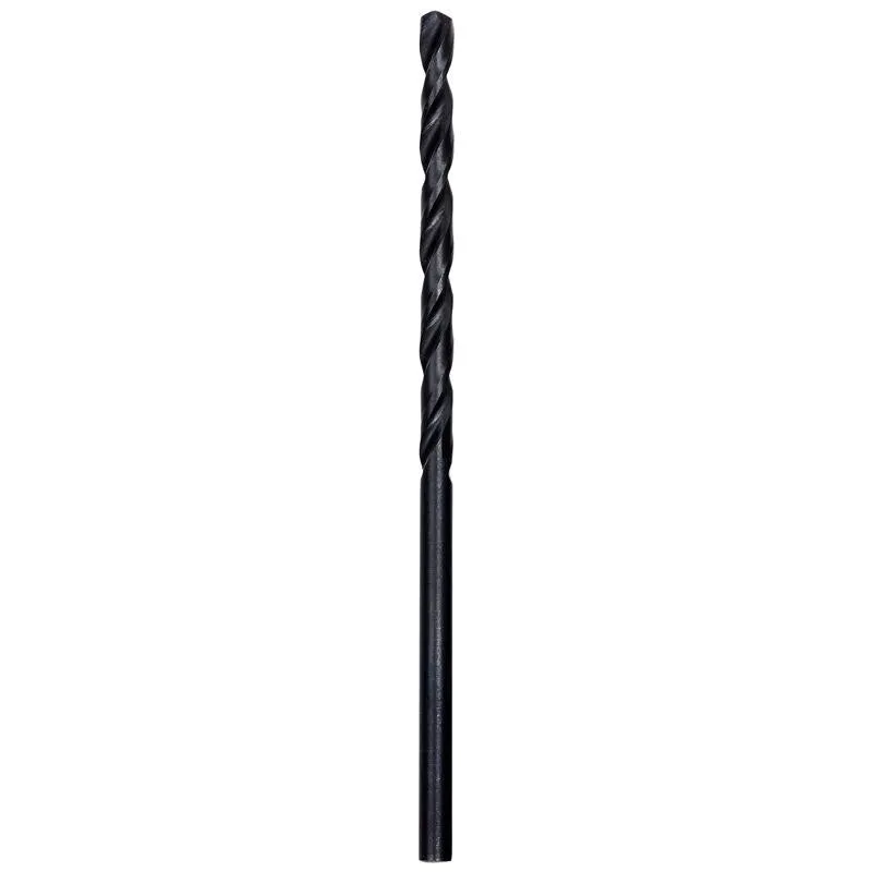 Milwaukee Thunderbolt 7/64 in. X 2-5/8 in. L Black Oxide Drill Bit Round Shank 2 pk