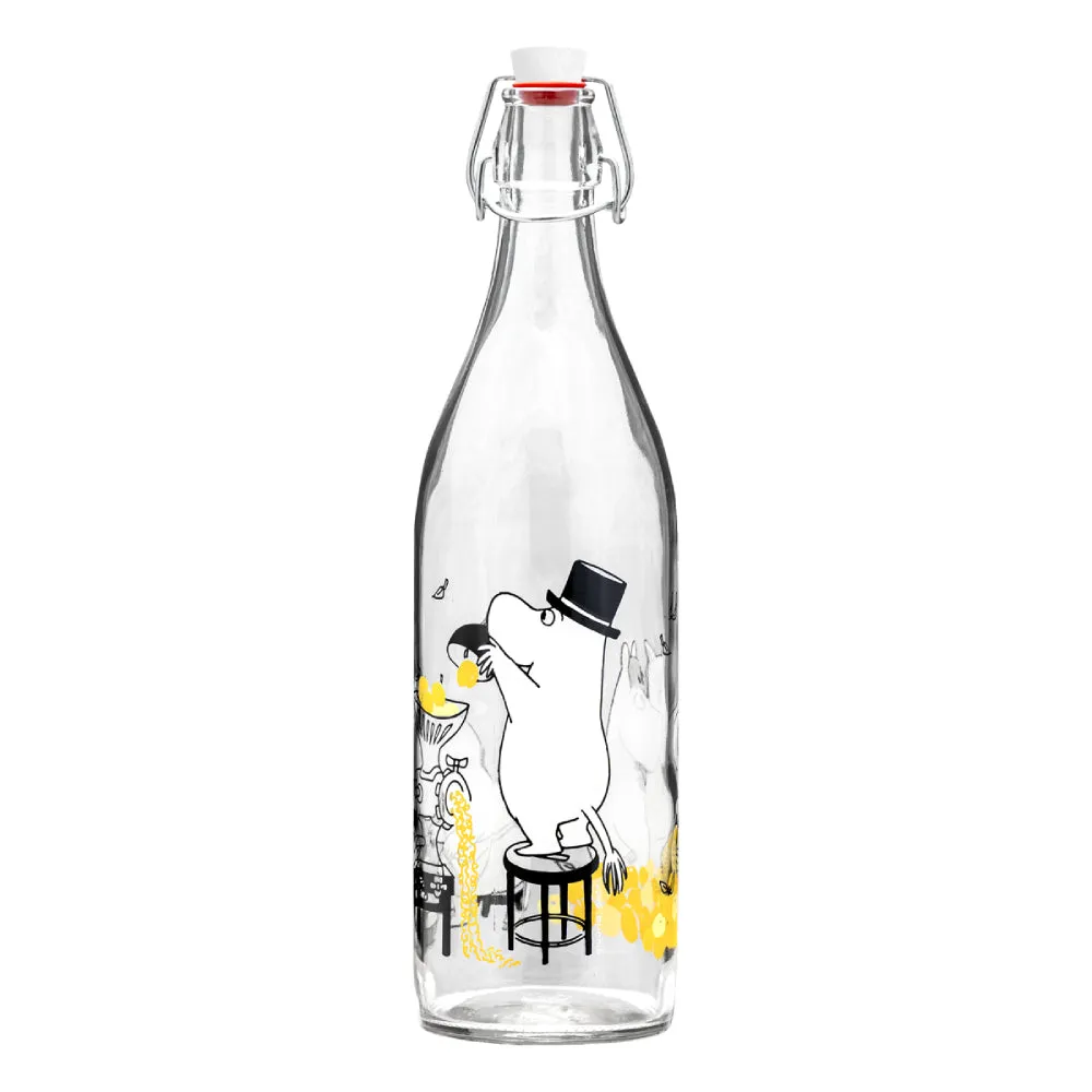 Moomin Glass Bottle 1 L Fruits