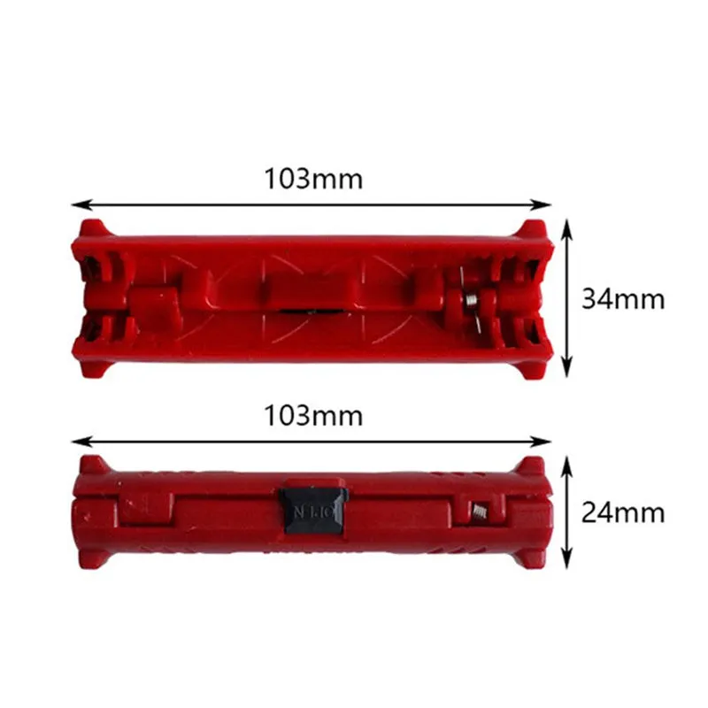 Multi-function Electric Wire Stripper Pen Wire Cable Pen Cutter Rotary Coaxial Cutter Stripping Machine Pliers Tool