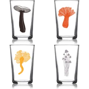 Mushroom Euro Wine 4 Pack Color Set