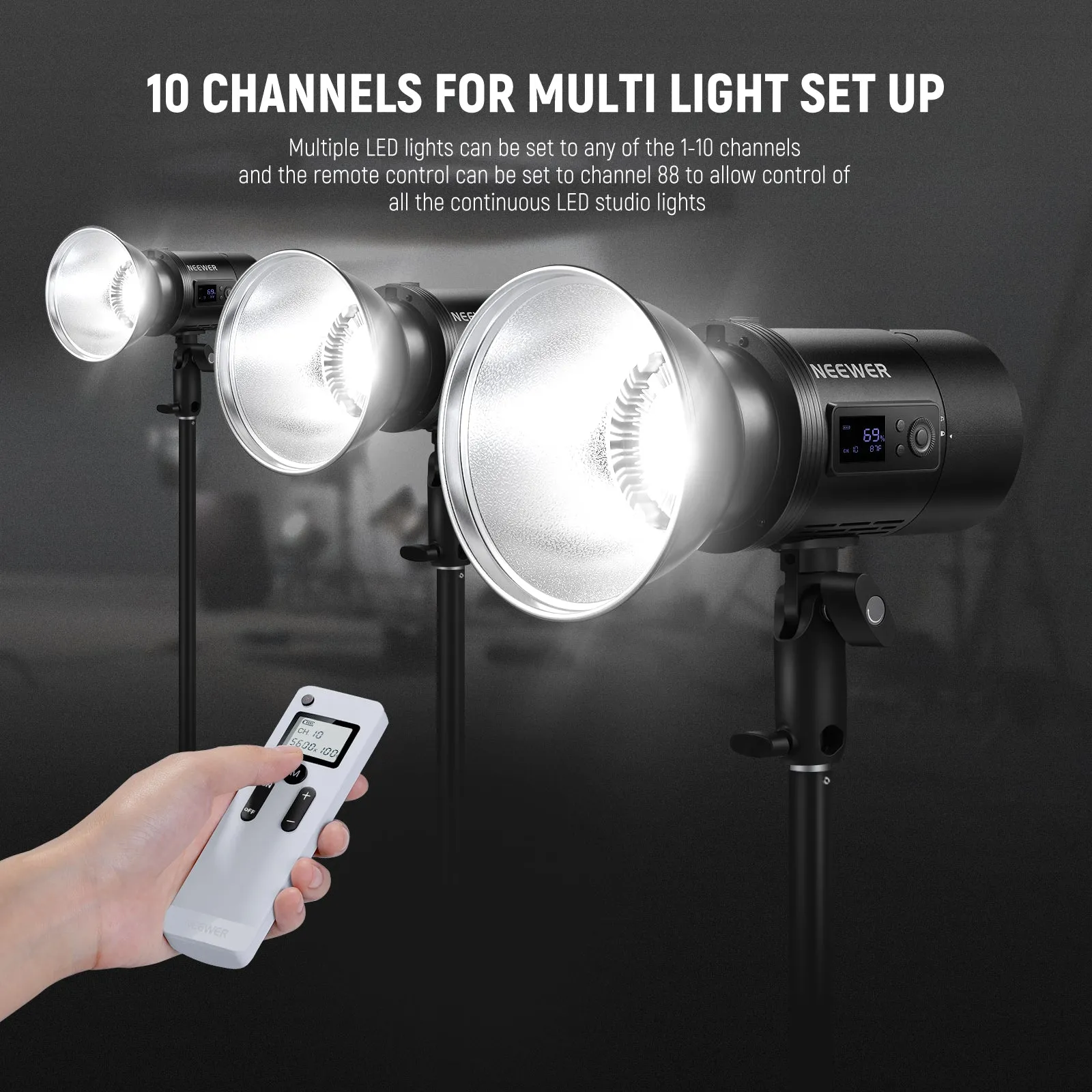 NEEWER CB60PRO 70W LED Video Light