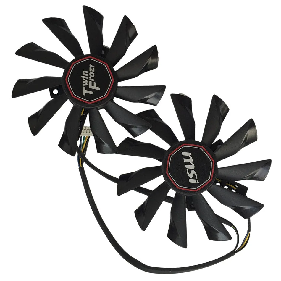 New Original Cooling Fan For MSI R9-290X R9- 280X R9-270X R7-260X GAMING PLD10010S12HH Laptop Cooler Radiators Cooling Fan