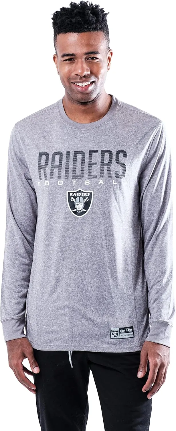 NFL Official Super Soft Game Day Long Sleeve T-Shirt|Las Vegas Raiders