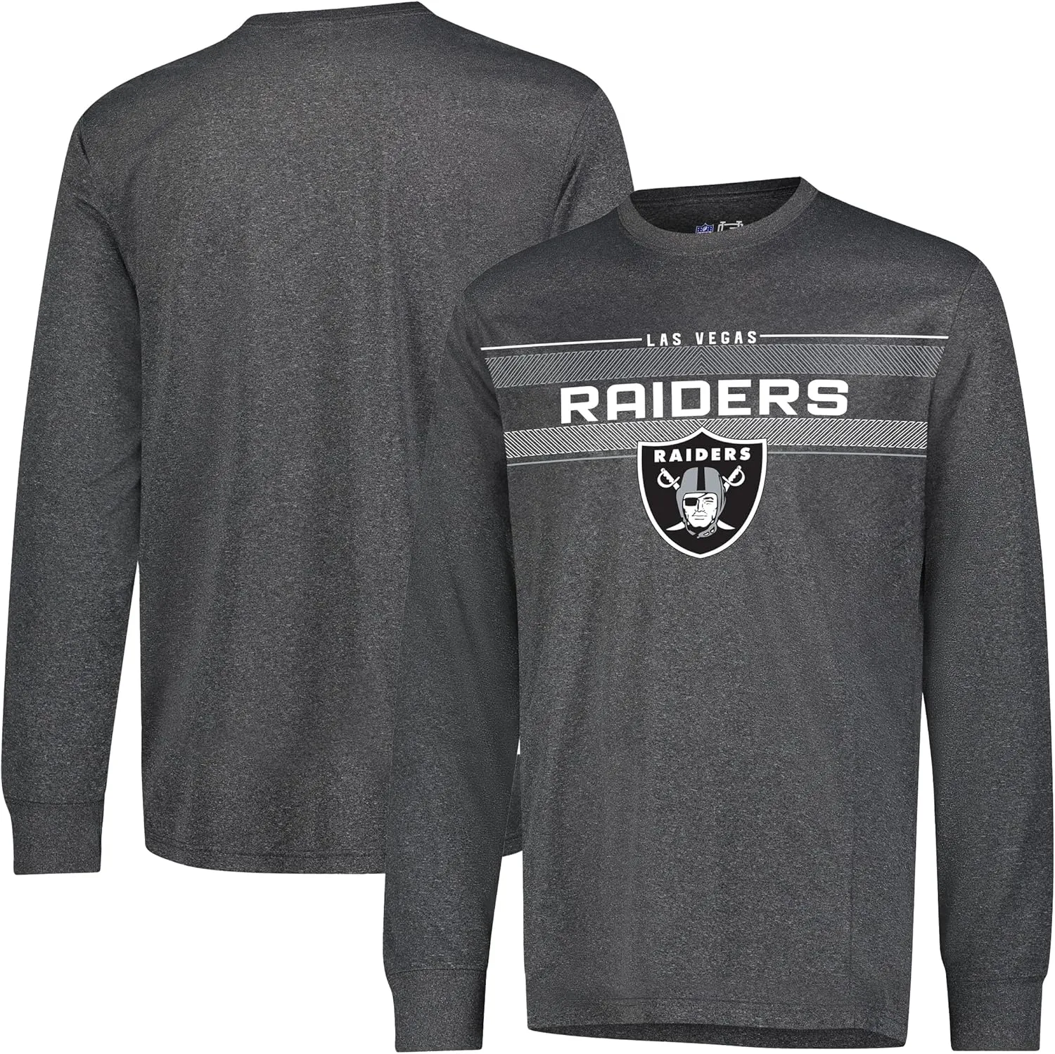 NFL Official Super Soft Game Day Long Sleeve T-Shirt|Las Vegas Raiders