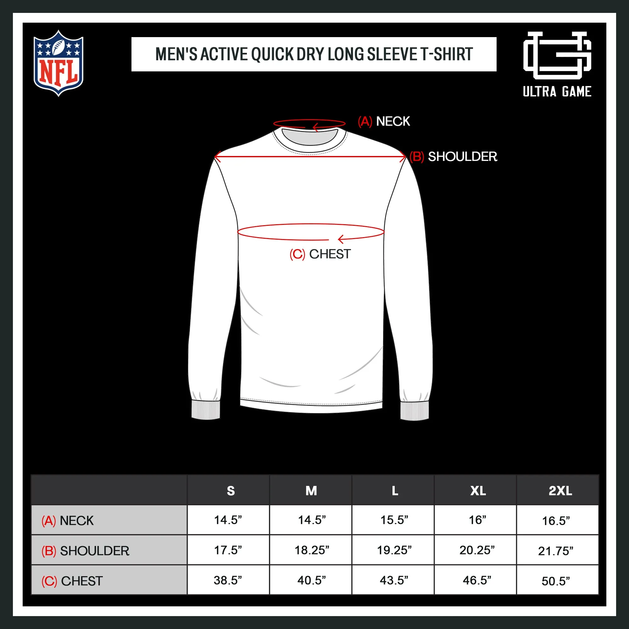 NFL Official Super Soft Game Day Long Sleeve T-Shirt|Las Vegas Raiders