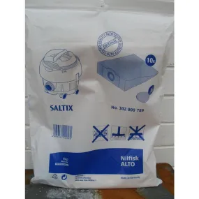 Nilfisk-Alto Early Model Saltix Vacuum Cleaner Paper Dustbags Ten Pack ONLY 2 PACKS LEFT!