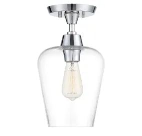 Octave 1-Light Semi-Flush