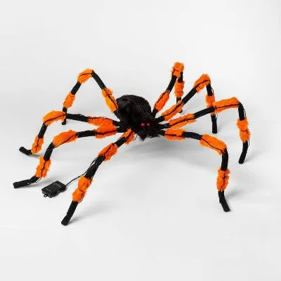 Open Box - 5' LED Hanging Spider Halloween Silhouette Light - Hyde & EEK! Boutique™